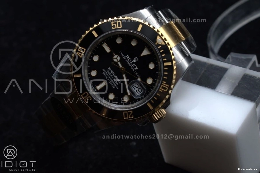 YG Submariner Unique SS Best LN 126613 Clean 1135 Edition VR Ceramic 1:1 Steel Black 904L 0307